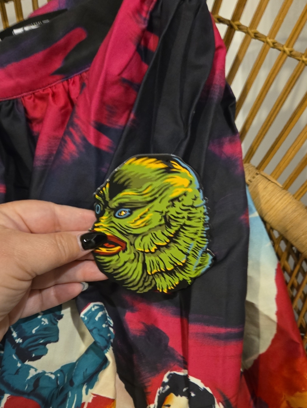 Vixen Creature From The Black Lagoon Skirt - Picture 3 of 6